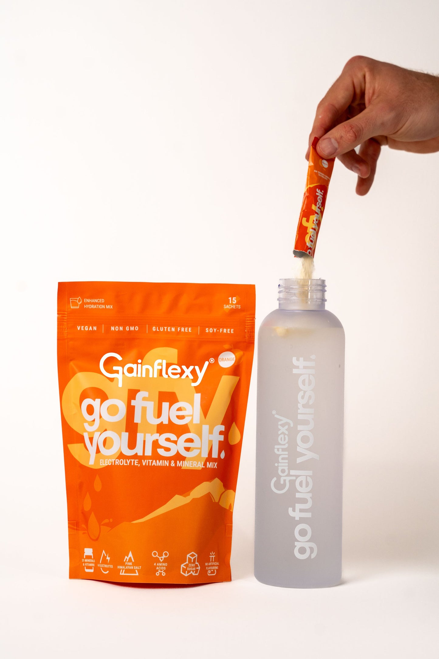 Starter Pack - Mixed Berry & Orange Bag with Free Frosted Bottle